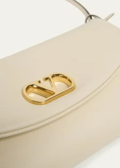 Valentino GaravaniSmall VLogo Leather Shoulder Bag