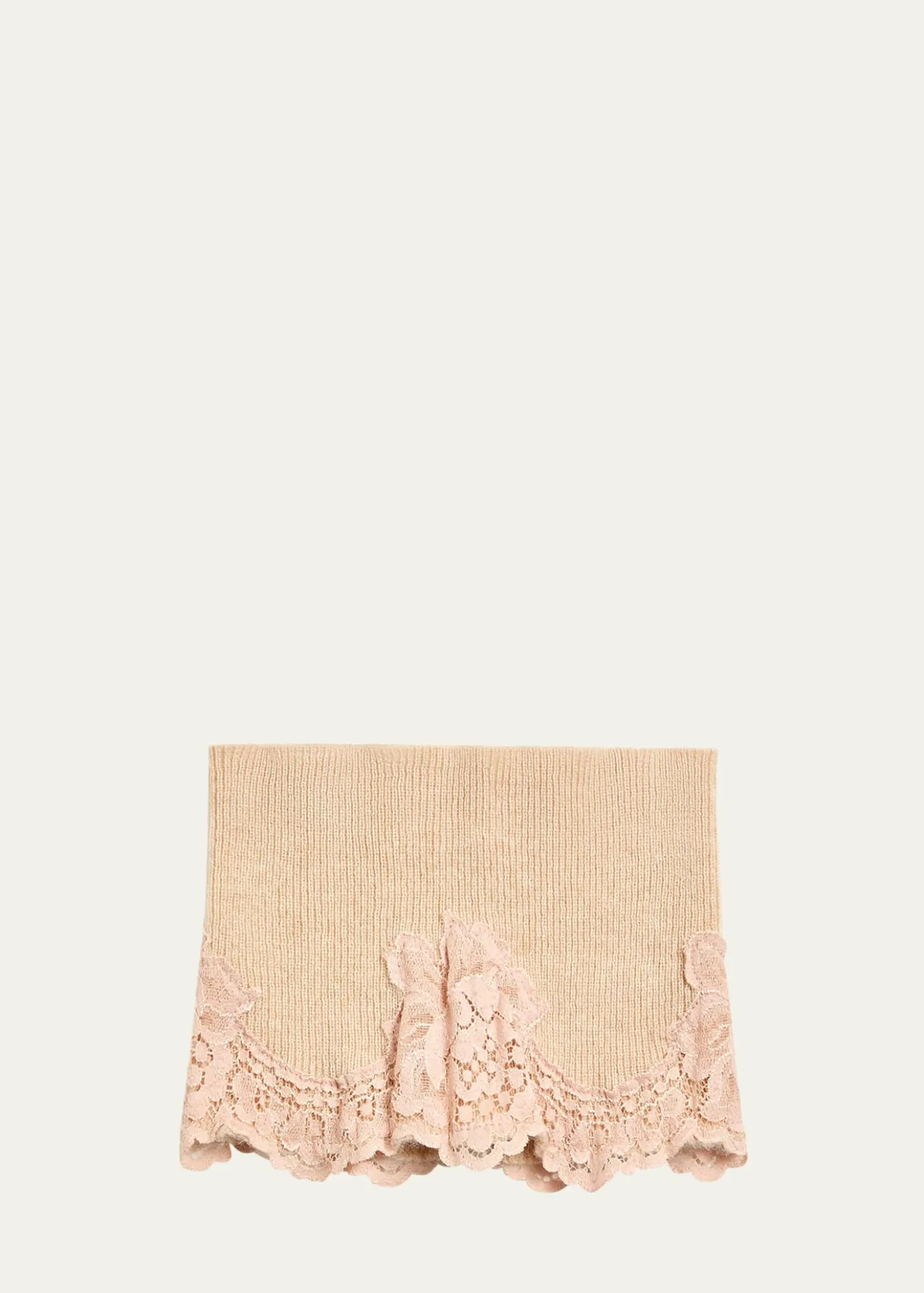 Valentino GaravaniVLogo Signature Cashmere & Lace Headband