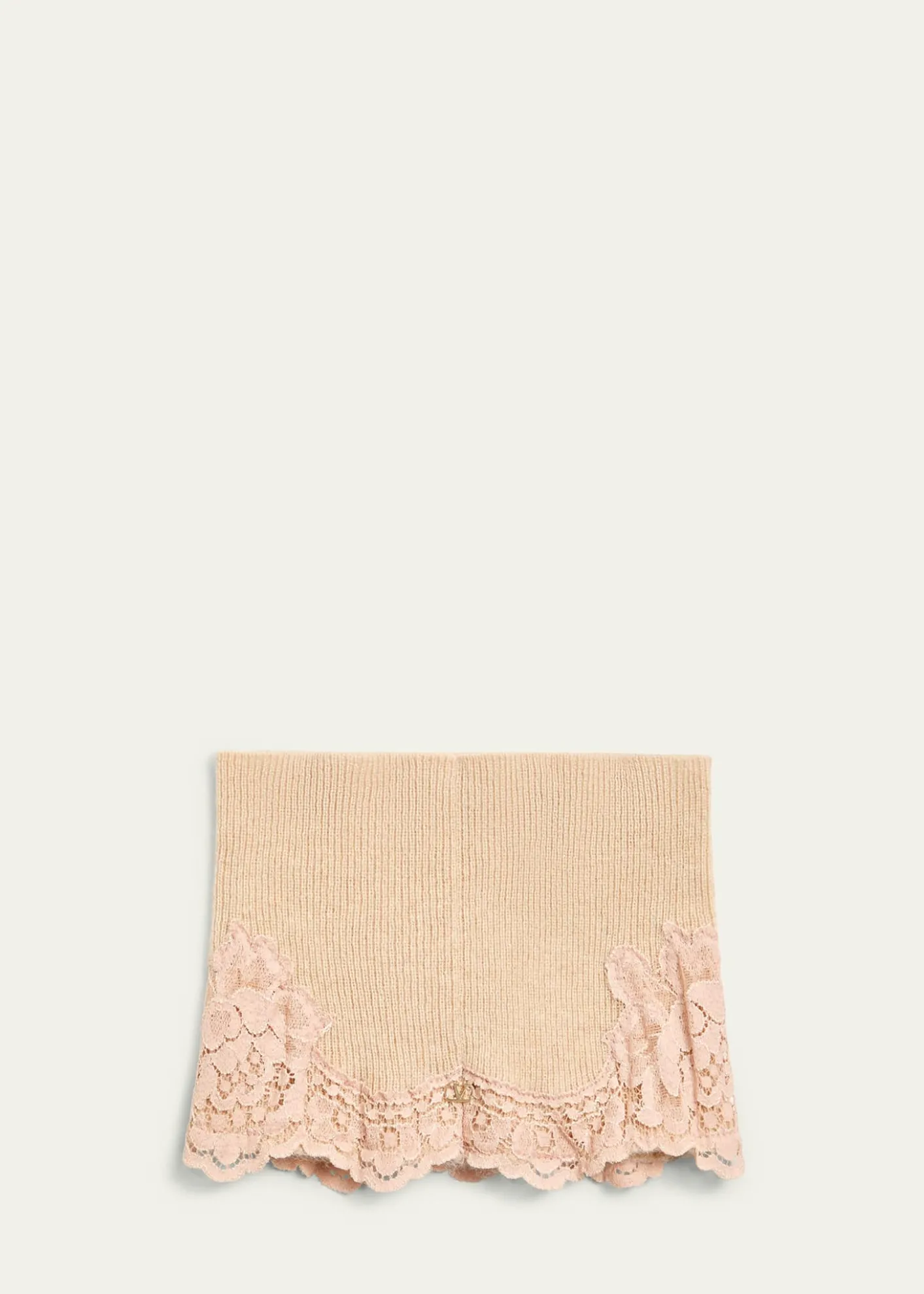 Valentino GaravaniVLogo Signature Cashmere & Lace Headband
