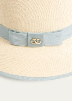 Valentino GaravaniVLOGO Straw Fedora