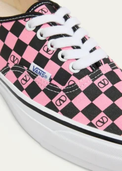 Valentino Garavanix Vans Authentic Checkered VLogo Sneakers