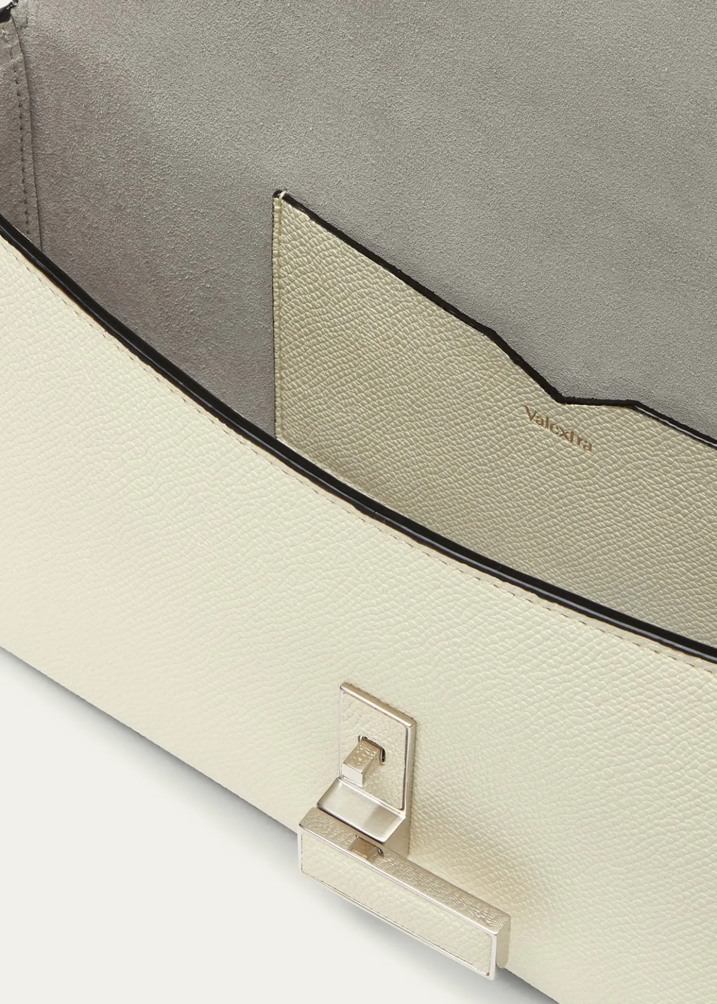ValextraIside Flap Leather Shoulder Bag