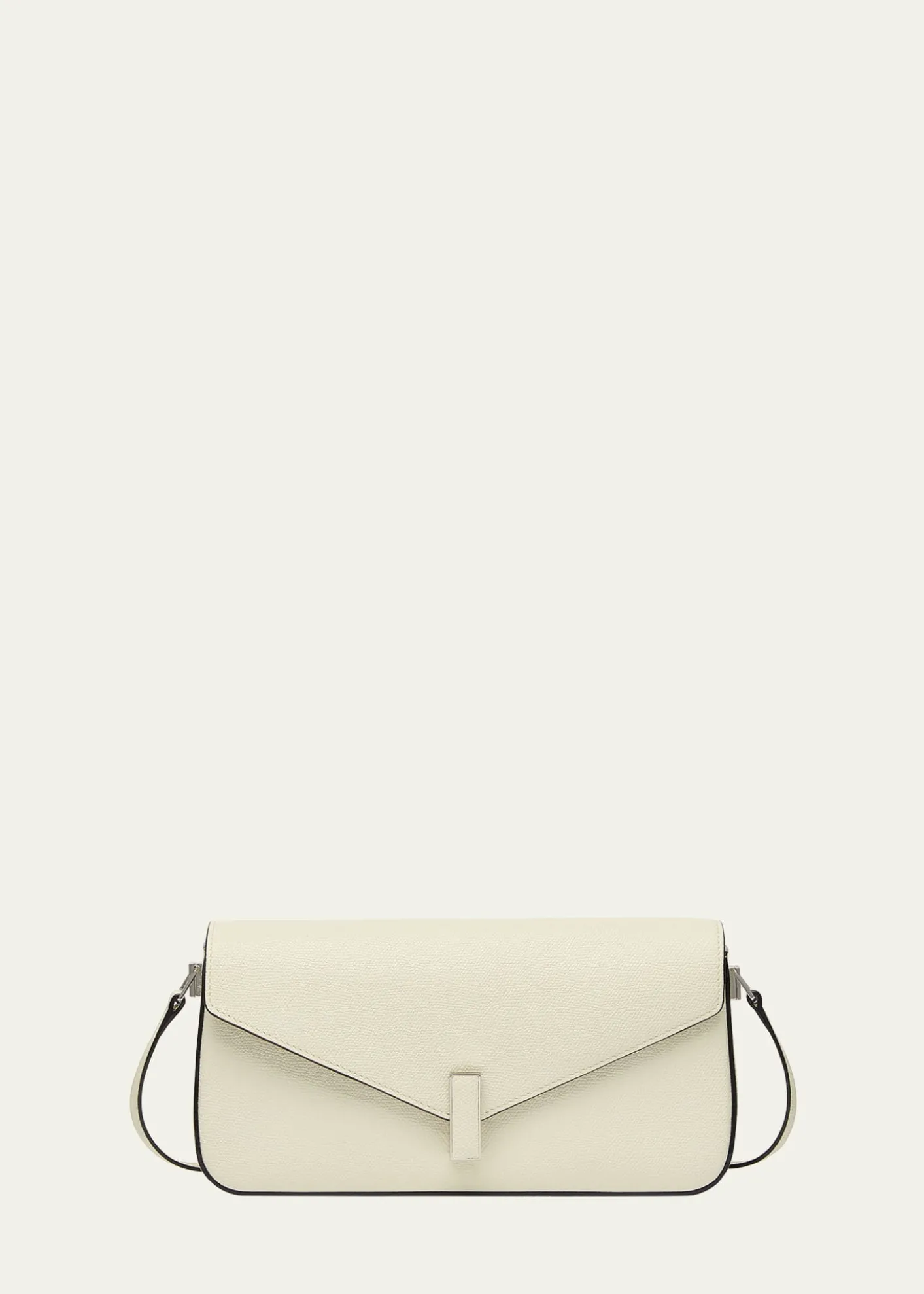 ValextraIside Flap Leather Shoulder Bag