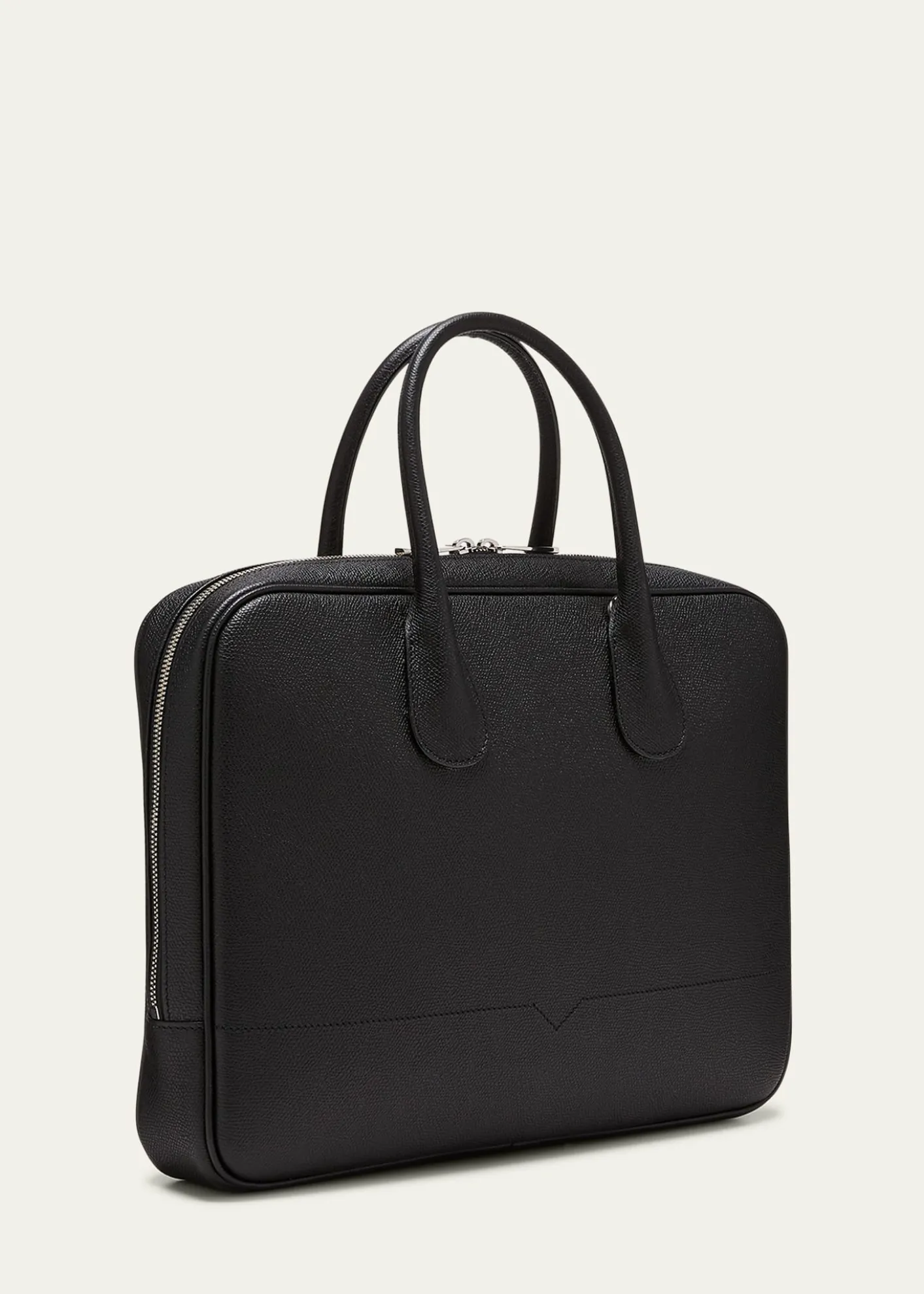 ValextraMen's MyLogo Leather Briefcase