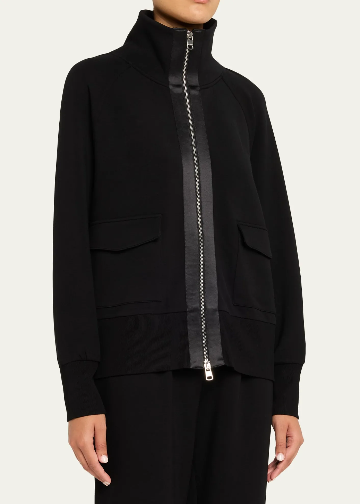 VarleyRoxbury Zip-Front Sweatshirt