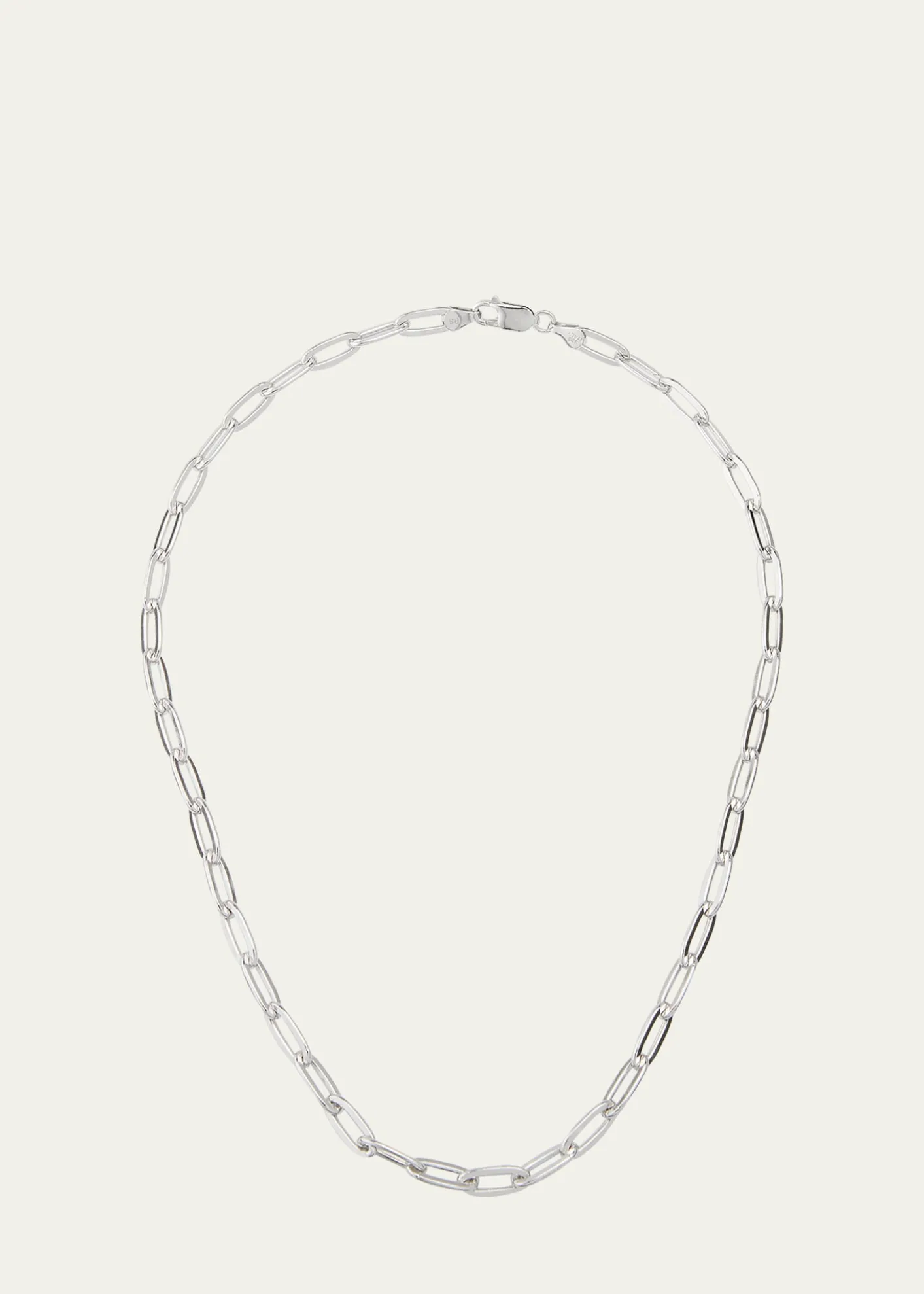 V.BELLANLarge Paperclip Link Necklace