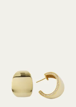 V.BELLANNicole Gold-Plated Hoop Earrings