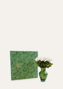 Venus ET Fleurx Ginori 1735 Eternity Roses in Ming Porcelain Vase, 20