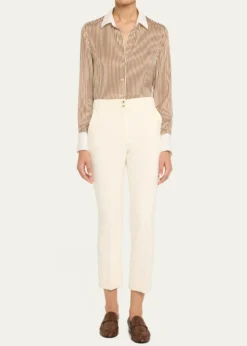 Veronica BeardAmelia Stripe Button-Front Shirt