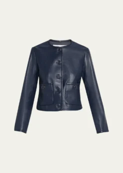 Veronica BeardAndrea Leather Jacket