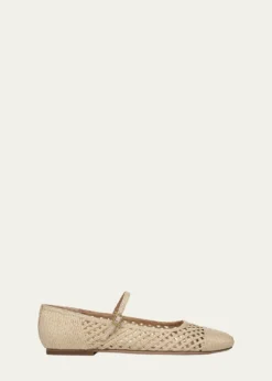 Veronica BeardEllie Raffia Ballerina Flats