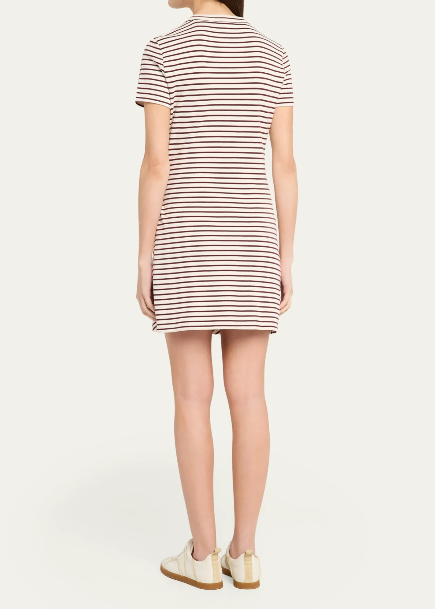 Veronica BeardElvaris Striped T-Shirt Dress