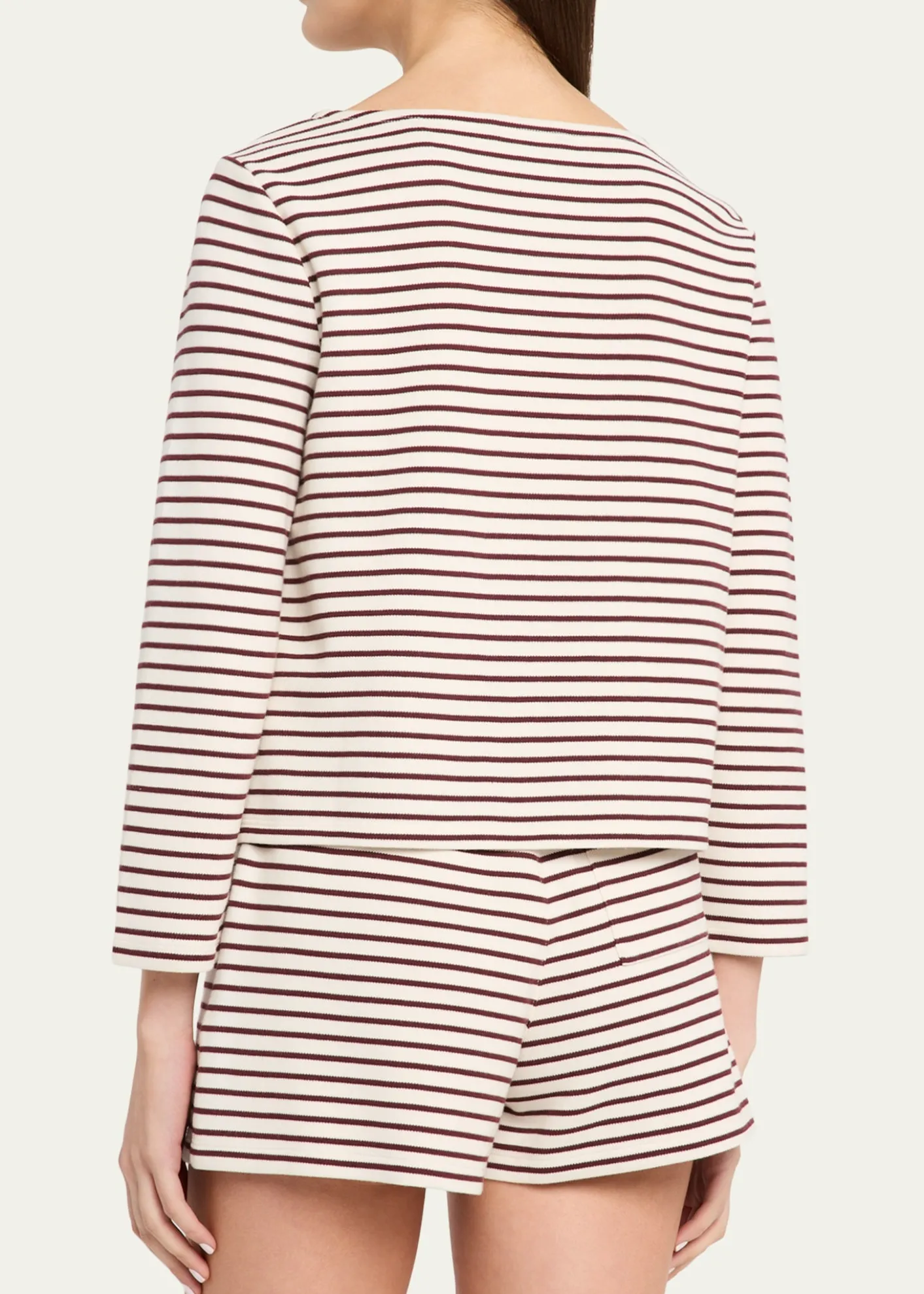 Veronica BeardHovey Striped Knit Top