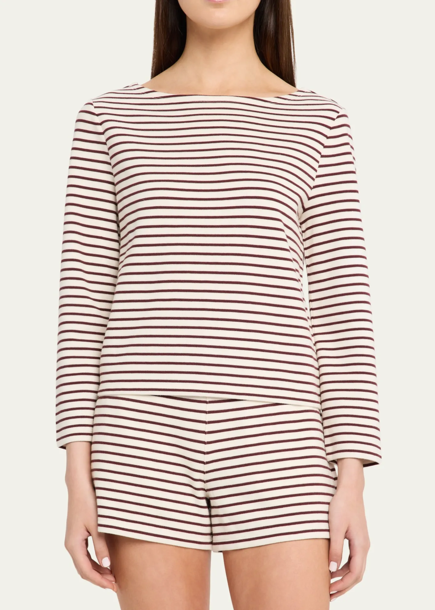 Veronica BeardHovey Striped Knit Top