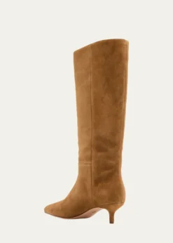 Veronica BeardLisa Suede Kitten-Heel Knee Boots