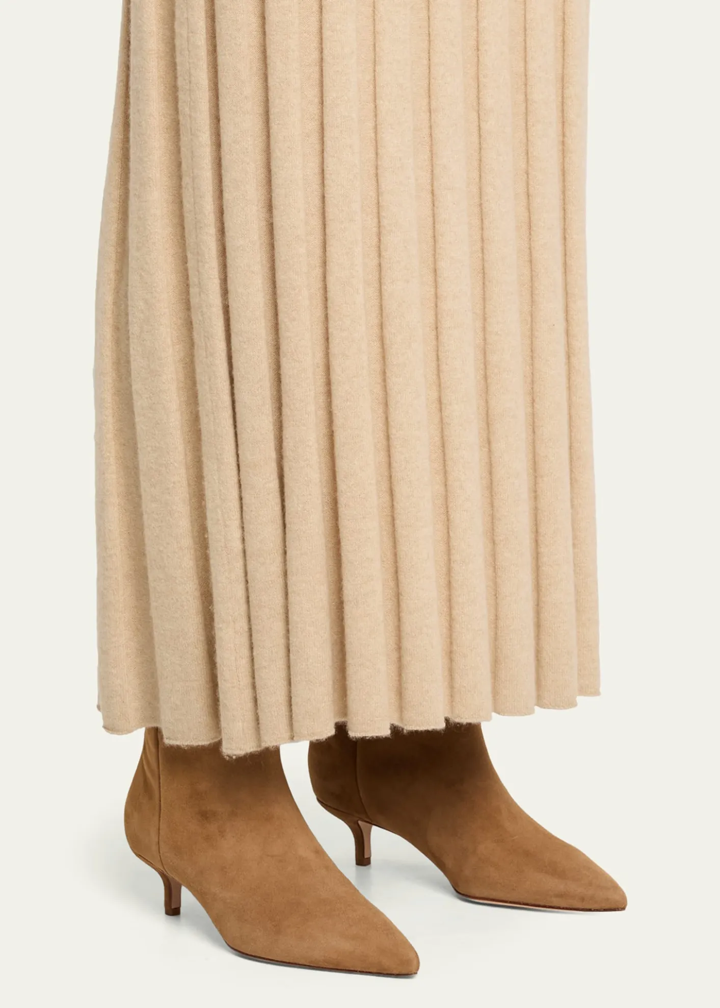 Veronica BeardLisa Suede Kitten-Heel Knee Boots