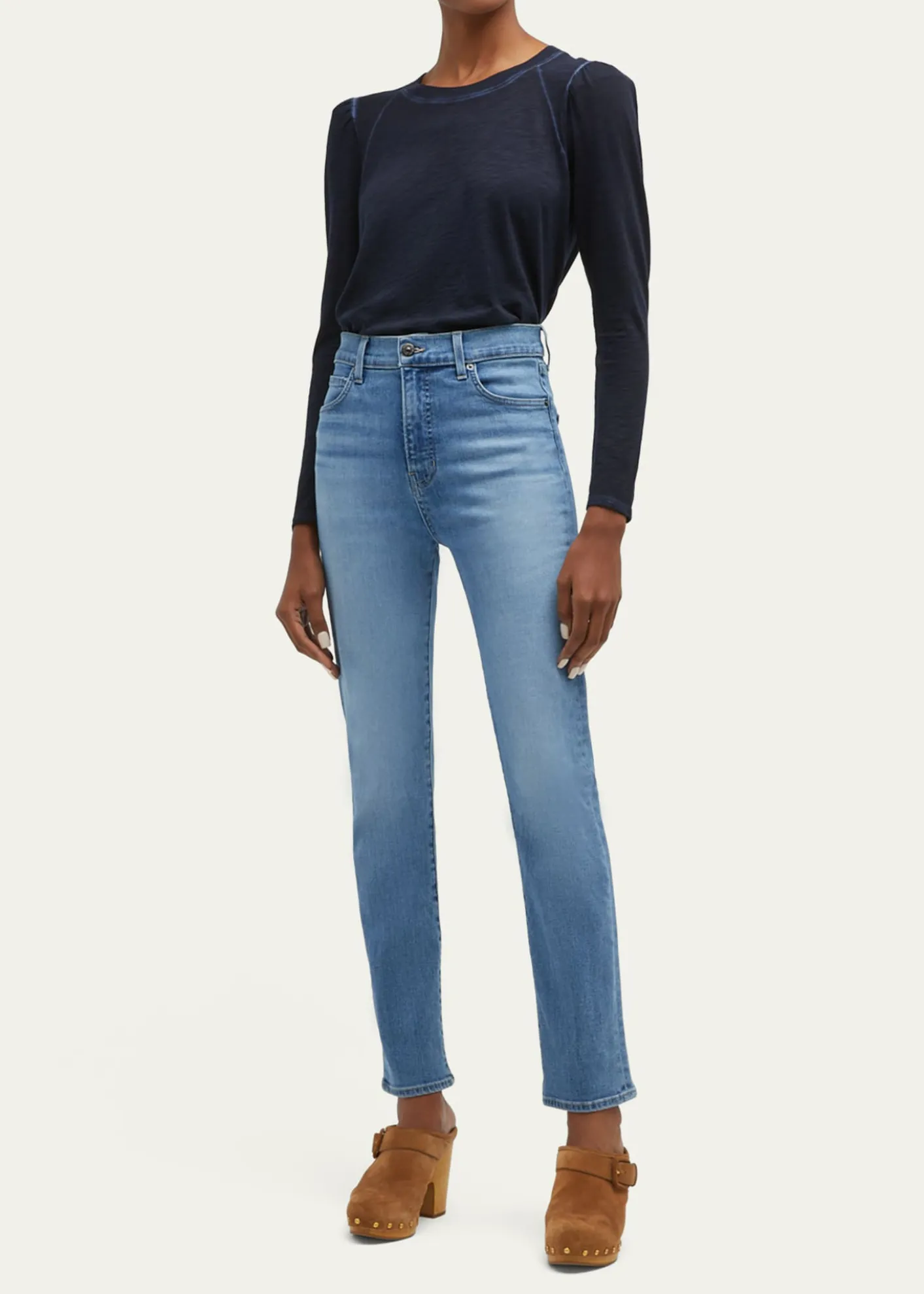 Veronica BeardMason Long Sleeve Baseball Tee