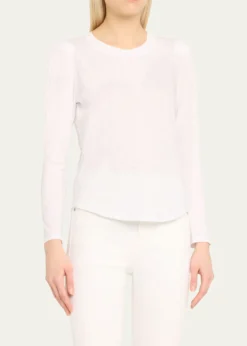 Veronica BeardMason Long-Sleeve Baseball Tee