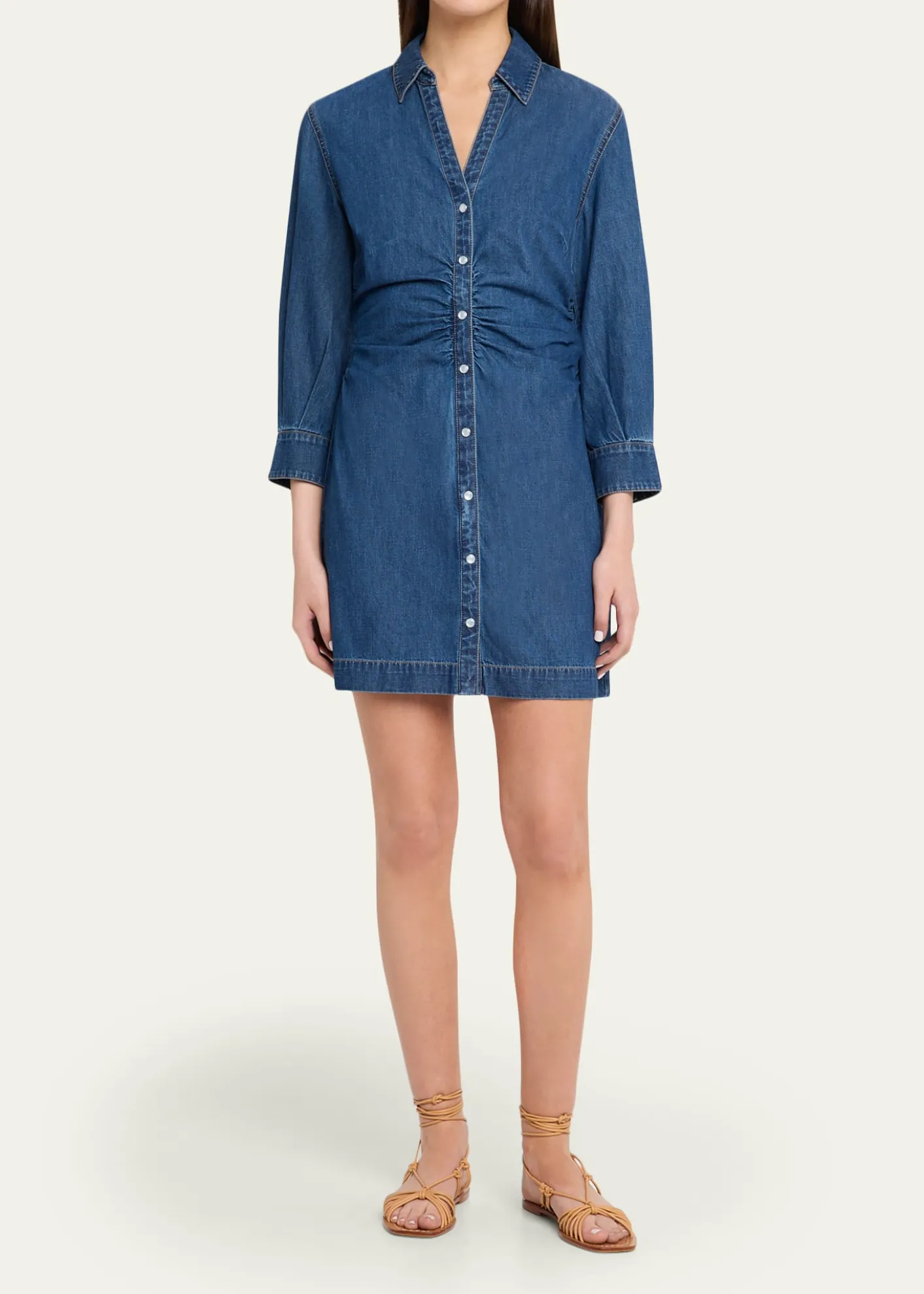 Veronica BeardMaura Denim Mini Dress