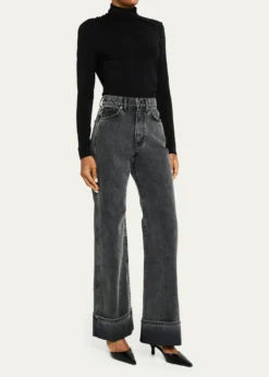 Veronica BeardMylie Gathered Turtleneck Top