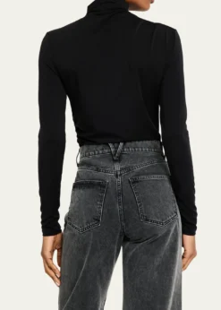 Veronica BeardMylie Gathered Turtleneck Top