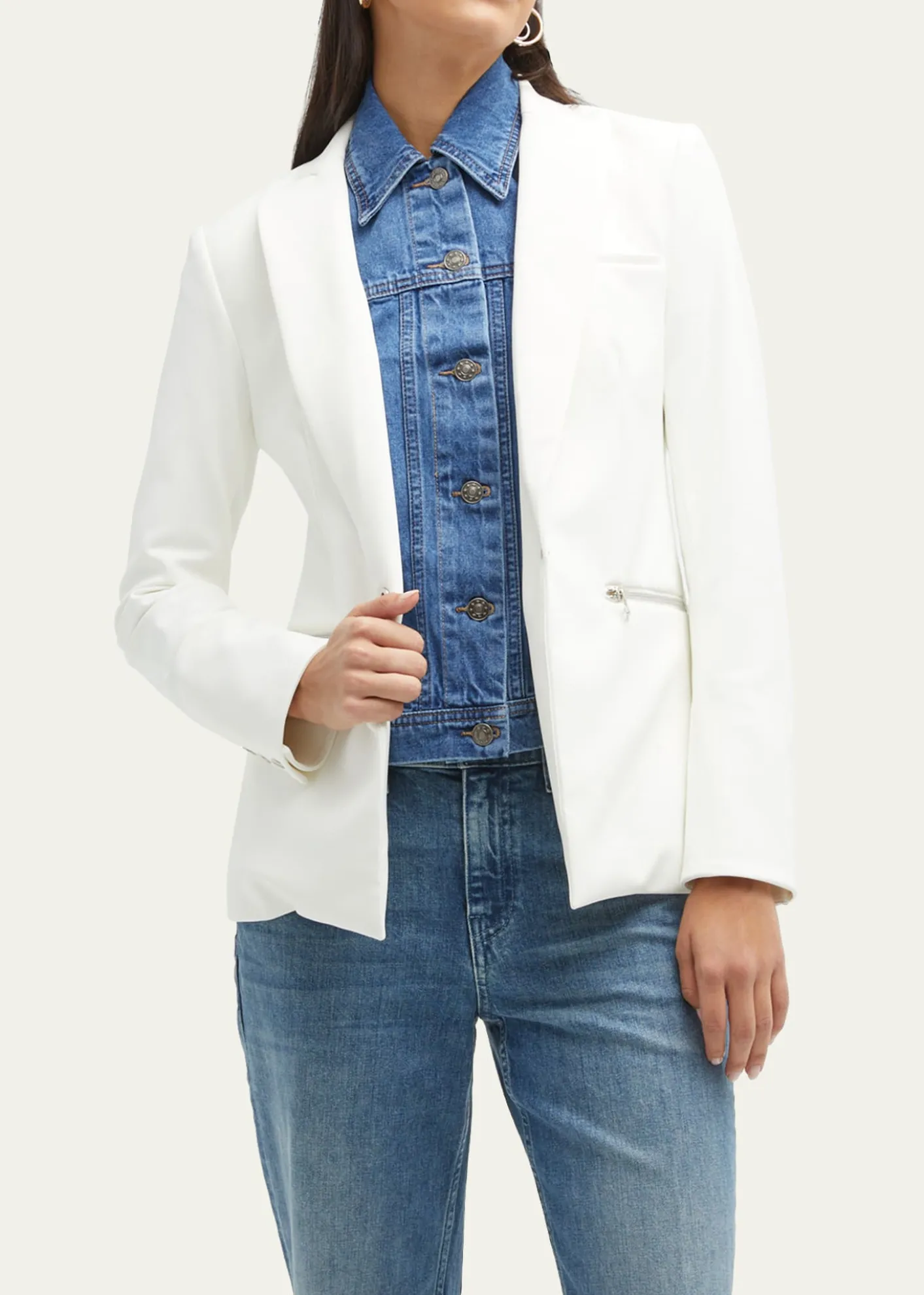 Veronica BeardSlate Denim Dickey
