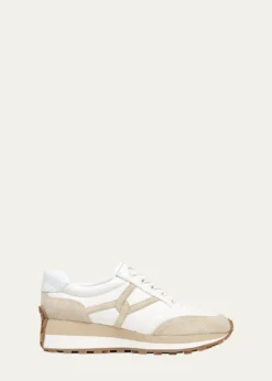 Veronica BeardValentina Mixed Leather Retro Sneakers