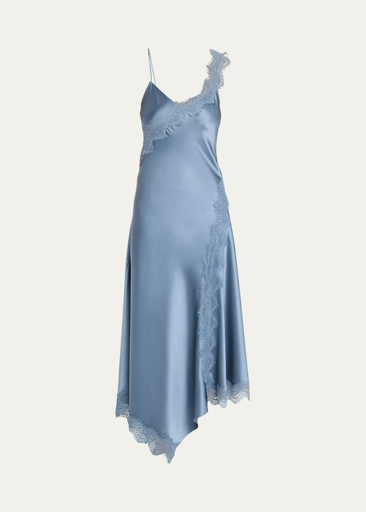 Veronica BeardVernon Lace Silk Slip Dress