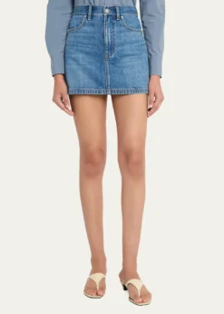 Veronica BeardZora Denim Mini Skirt