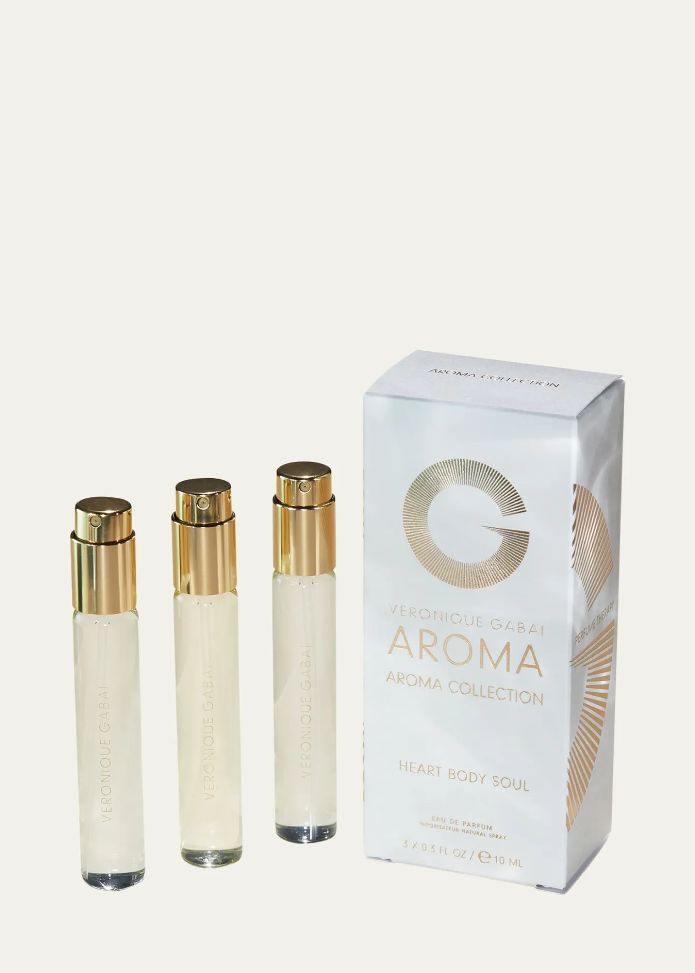 Veronique GabaiAroma Heart, Body & Soul Discovery Set, 3 x 0.3 oz.