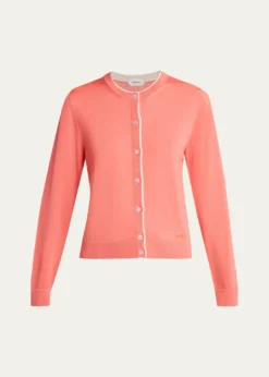 VersaceFine Wool Cardigan