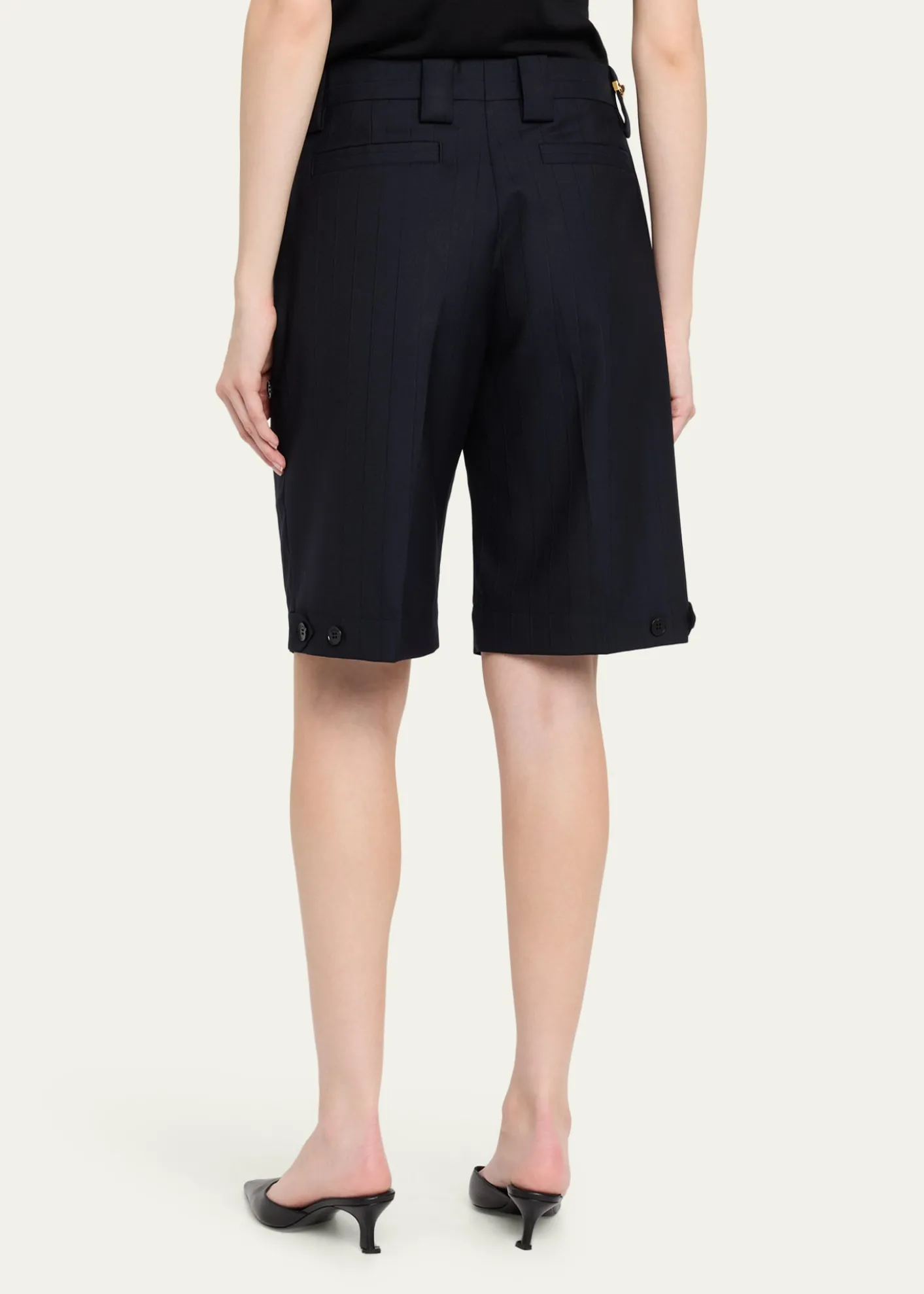 VersaceKnee-Length Suiting Shorts