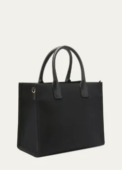 VersaceLa Medusa Mini Canvas Tote Bag