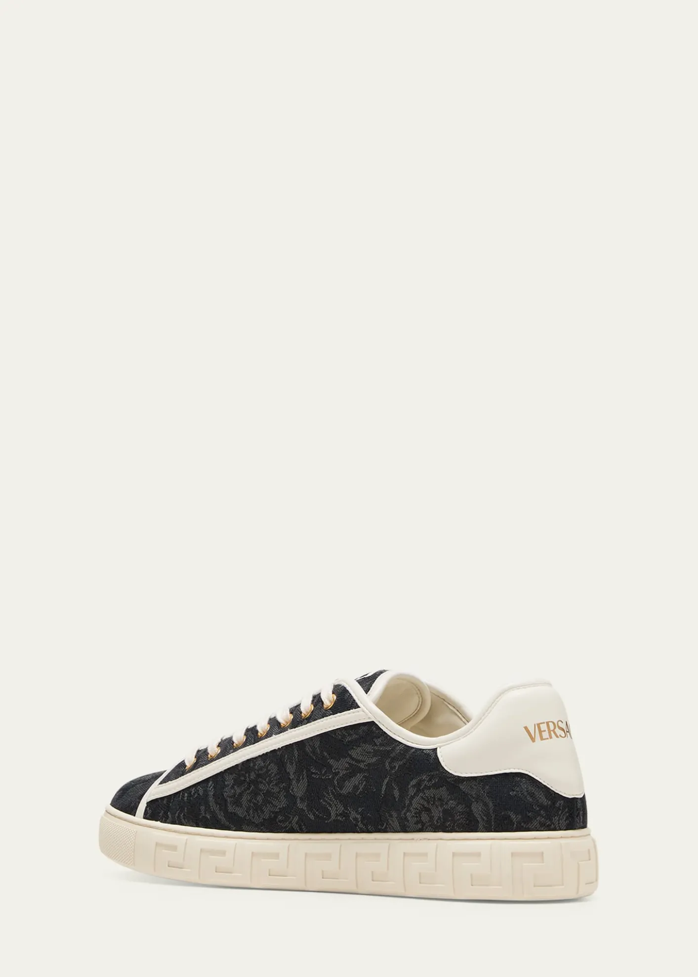 VersaceMen's La Greca Baroque Canvas Low-Top Sneakers