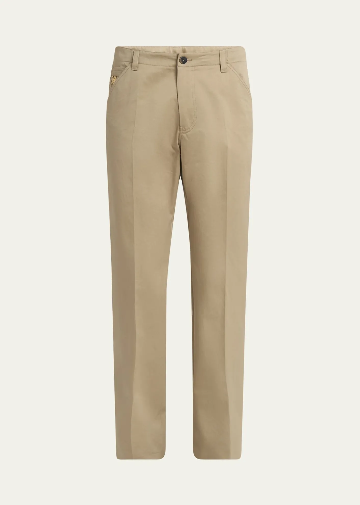 VersaceMen's Medusa Slim Twill Trousers