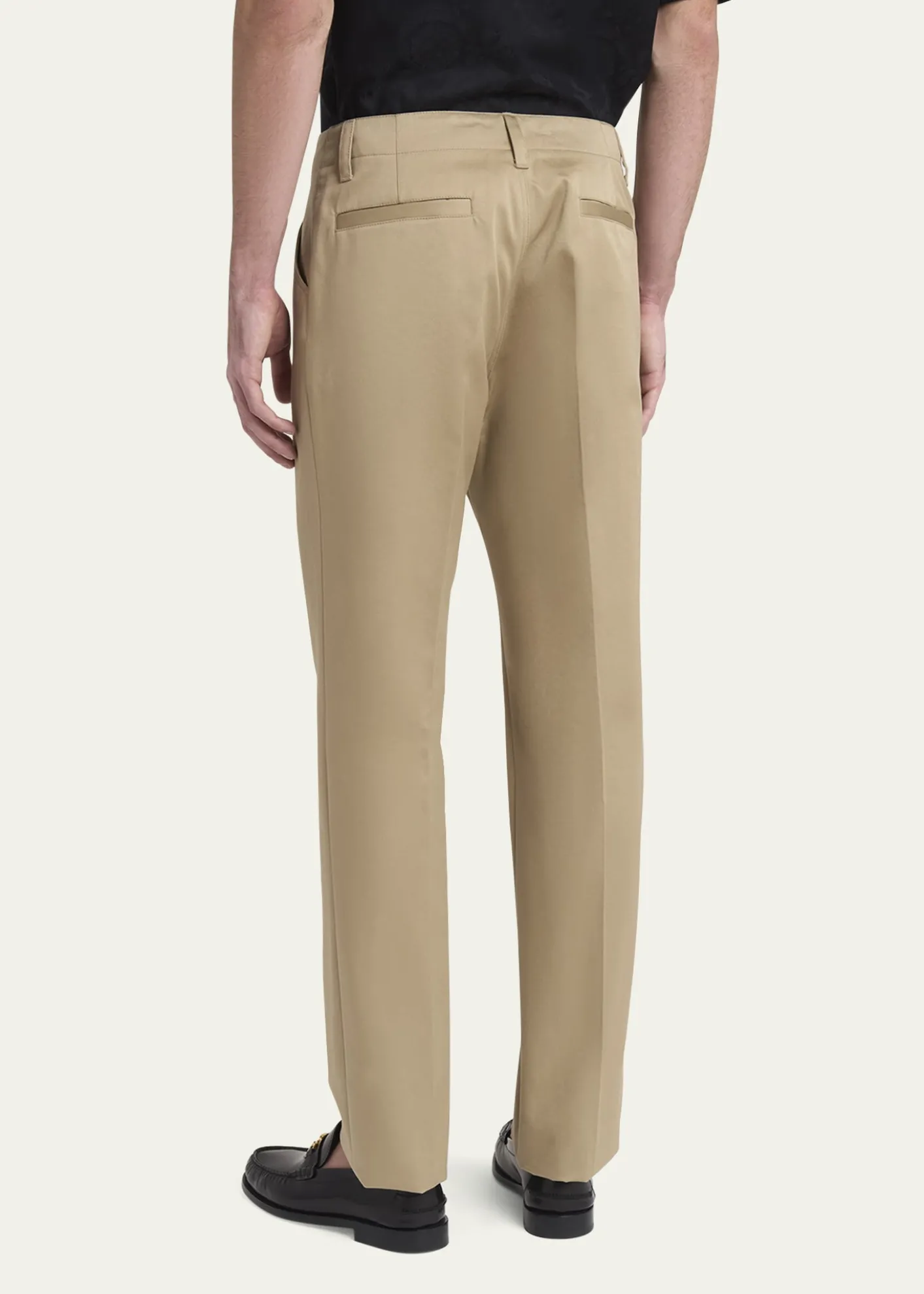 VersaceMen's Medusa Slim Twill Trousers