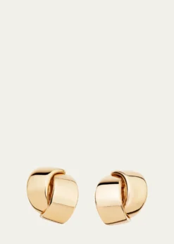 Vhernier18K Rose Gold Abbracio Clip-On Earrings