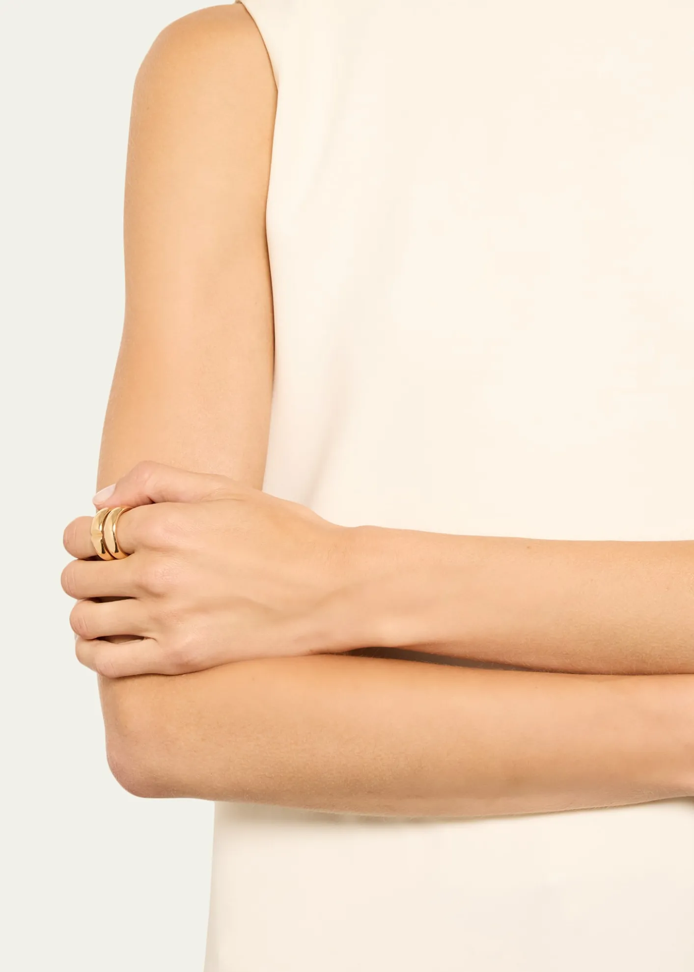 VhernierMon Jeu Maxi 18K Rose Gold Ring