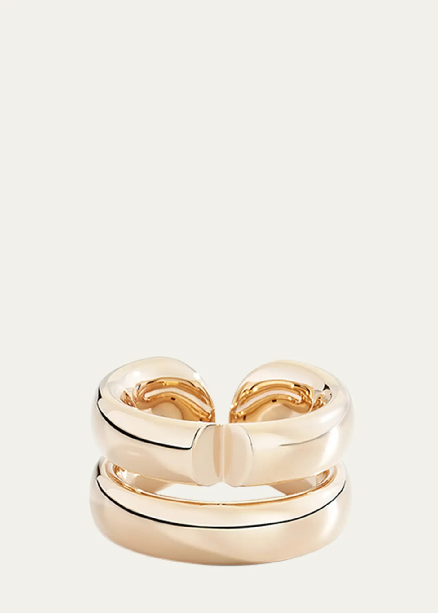 VhernierMon Jeu Maxi 18K Rose Gold Ring