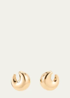 VhernierPirouette 18K Rose Gold Earclips