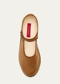 Vibi VeneziaDelfina Velvet Mary Janes