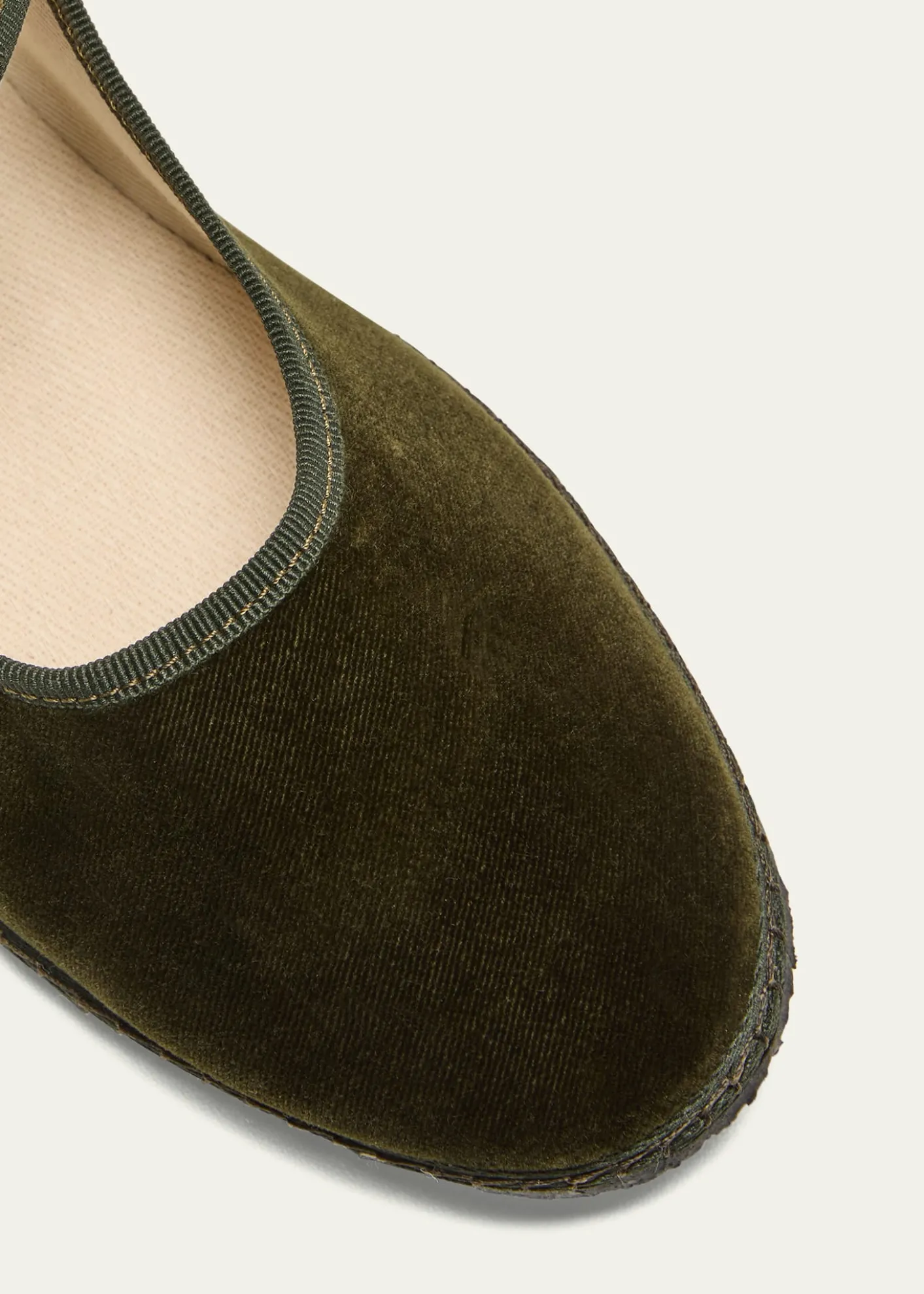 Vibi VeneziaVelvet Mary Jane Ballerina Flats