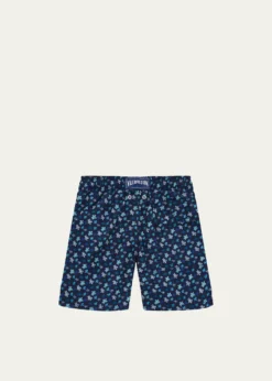 VilebrequinBoy's Multicolor Turtle-Print Swim Shorts, Size 2-14