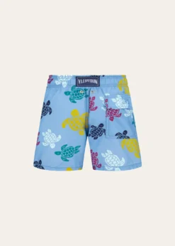 VilebrequinBoy's Multicolor Turtle-Print Shorts, Size 4-14