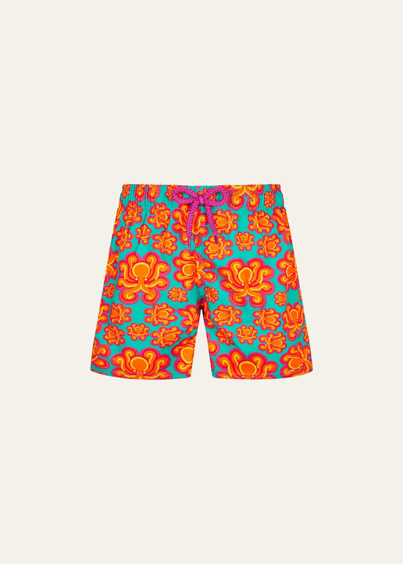 VilebrequinBoy's Octopus-Print Swim Shorts, Size 2-12