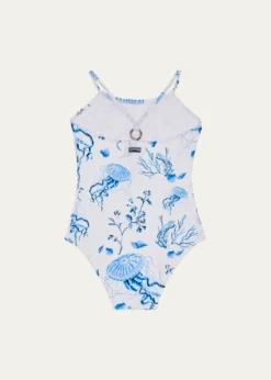 VilebrequinGirl's Jellyfish Printed One-Piece Swimsuit, Size 2-14
