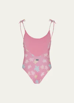VilebrequinGirl's Multicolor Tortues One-Piece Swimsuit, Size 2-14