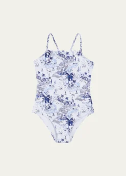 VilebrequinGirl's Printed One-Piece Swimsuit, Size 2-12