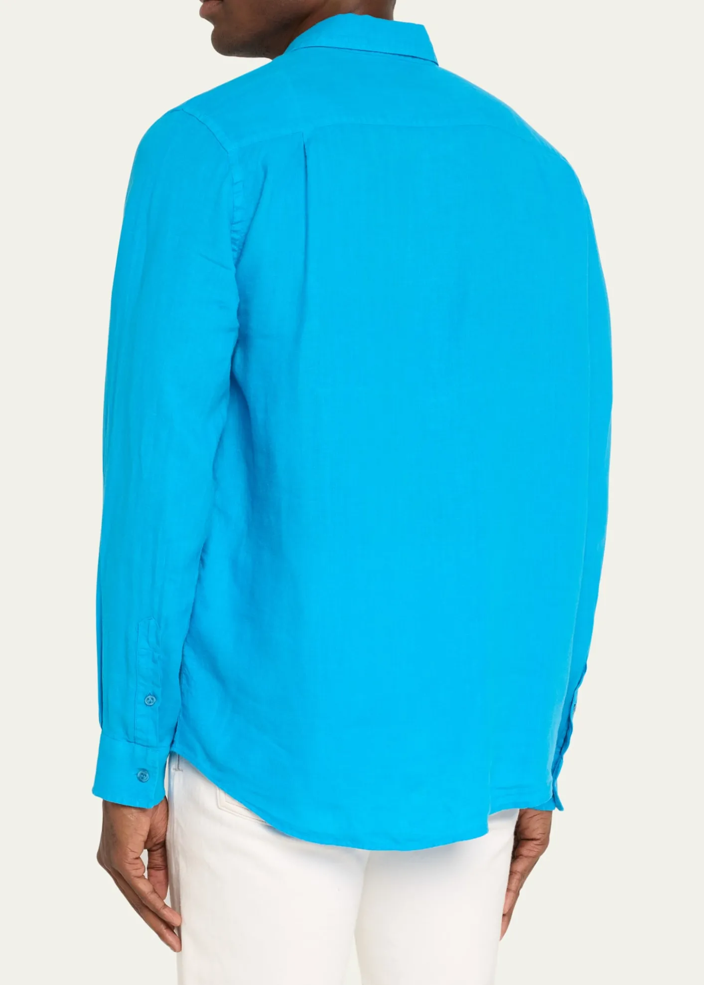 VilebrequinMen's Caroubis Solid Linen Sport Shirt