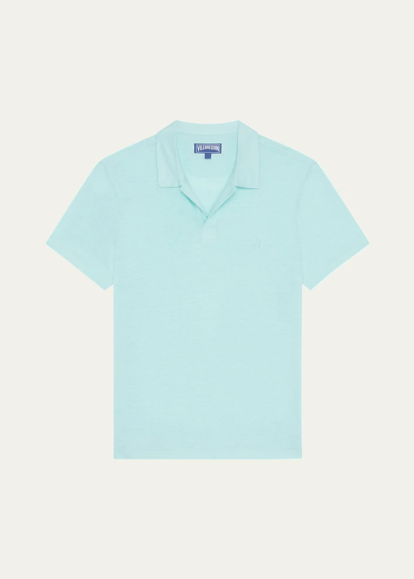 VilebrequinMen's Linen Jersey Johnny Collar Polo Shirt